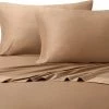 Royal Tradition 300 TC Silky 100% Bamboo Viscose Sheet Set, Taupe, King