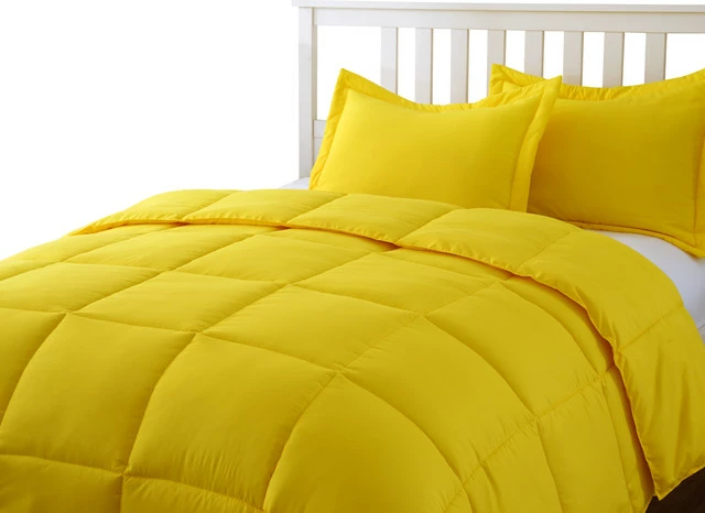 Epoch Hometex/Lotus Home Lotus Home Water And Stain Resistant Microfiber Comforter Mini Set, Yellow, King 1 Epoch Hometex/Lotus Home Lotus Home Water And Stain Resistant Microfiber Comforter Mini Set, Yellow, King
