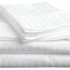 Lux Decor Collection Ultra-Soft Luxury 4 Piece Bed Sheet, White, Queen