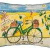 Peking Handicraft, Inc. Follow Your Beach Arrow Decorative Pillow
